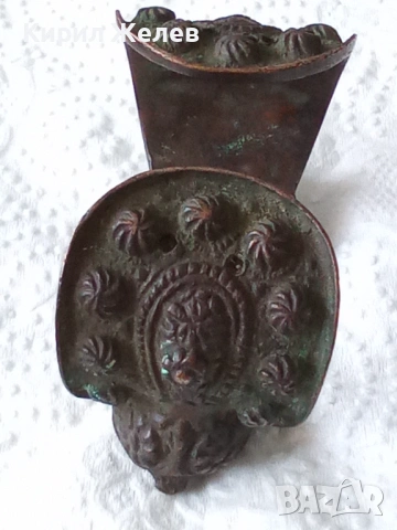 Възрожденска гривна рогатка 40326, снимка 8 - Гривни - 53582280