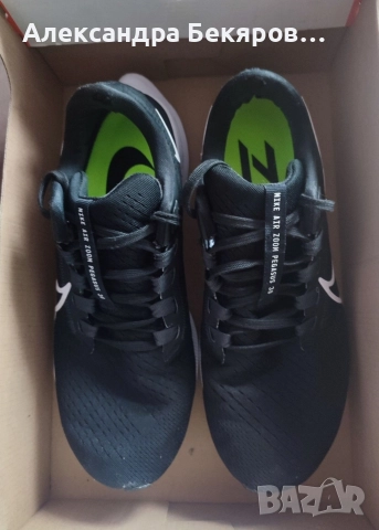 Nike Air Zoom Pegasus 38 black , снимка 2 - Маратонки - 52711765