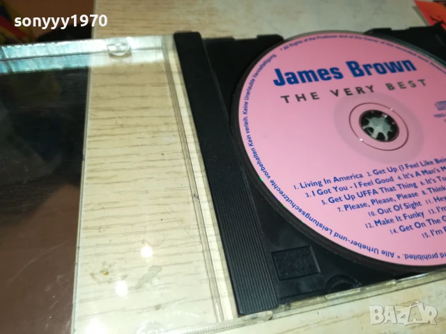 JAMES BROWN CD 2907251024, снимка 12 - CD дискове - 51175958
