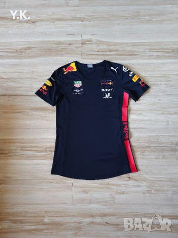 Оригинална дамска тениска Puma x Red Bull F1 Racing, снимка 1 - Тениски - 46272206