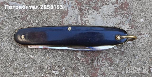 Испанско туристическо джобно ножче от неръждаема стомана, снимка 5 - Антикварни и старинни предмети - 53829281