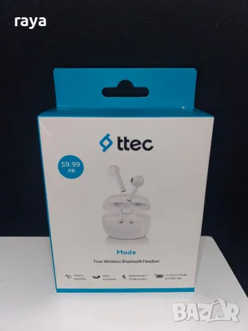 НОВИ ! безжични слушалки TTEC Mode, снимка 1 - Bluetooth слушалки - 49183211