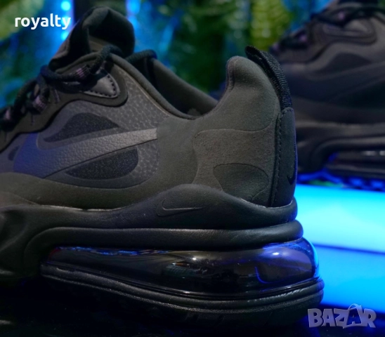 NIKE AIR MAX 270 REACT Цвят-Черно мъжки маратонки , снимка 3 - Маратонки - 51629342