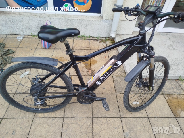 26 цола алуминиев електрически велосипед колело работи на подпомагане и ръчна газ с лек проблем бате, снимка 6 - Велосипеди - 52534628