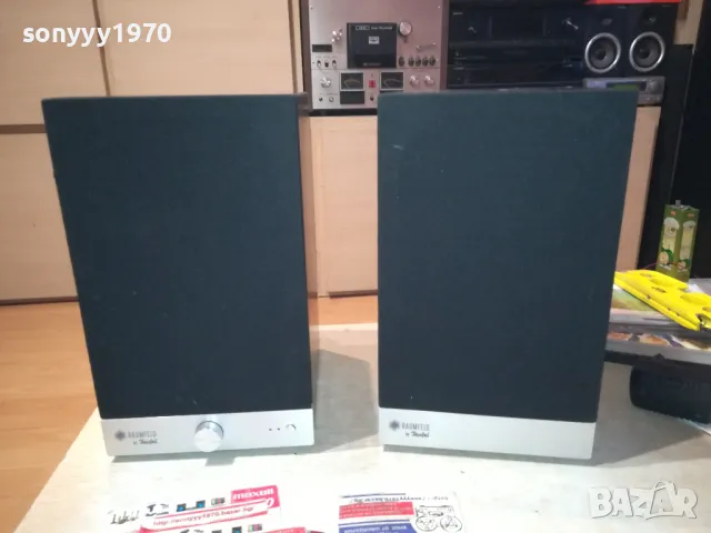 TEUFEL RAUMFELD SPEAKER M-2БР ТОНКОЛОНИ ВНОС SWISS 0802251924, снимка 8 - Тонколони - 49028364