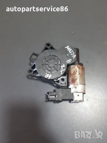 Мотор за стъкло за задна лява врата за Mazda 6 (2005) GJ6A5858X, снимка 2 - Части - 53714171