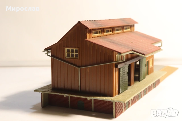 FALLER? KIBRI? VOLLMER H0 1/87 СГРАДА ВАГОН ВЛАК ЖП, снимка 7 - Колекции - 53677194