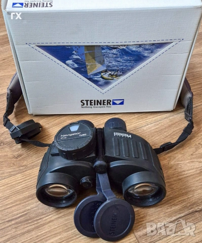 Морски бинокъл Steiner Navigator Pro 7x50 с компас (СЪС ЗАБЕЛЕЖКА), снимка 3 - Други спортове - 54176852