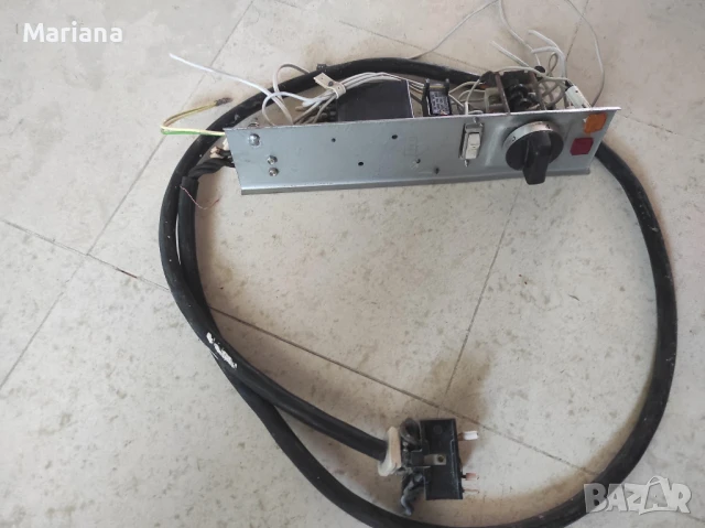 Табло за акумулираща печка Изгрев 