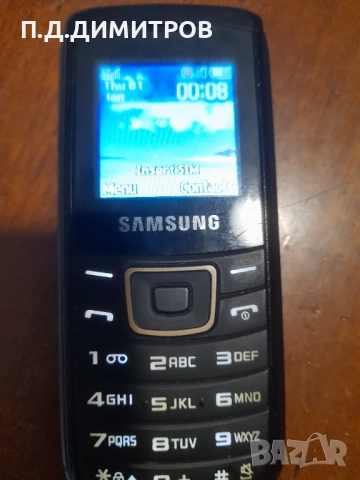 Телефон Samsung model  E1 100, снимка 2 - Samsung - 52343015