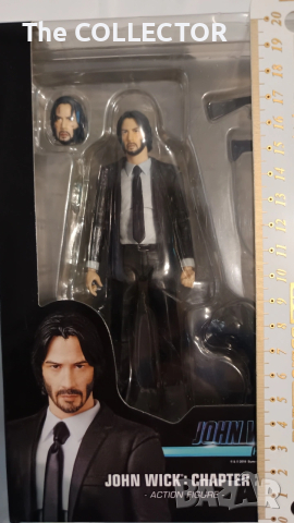 Колекционерска фигурка John Wick – Chapter 2 (Keanu Reeves), снимка 2 - Фигурки - 53193219