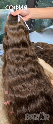 Тупета и Перуки от Естествена коса, снимка 10 - Аксесоари за коса - 39820173