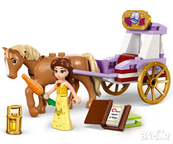 LEGO® Disney Princess™ 43233 - Каляската на Бел, снимка 5 - Конструктори - 45548582