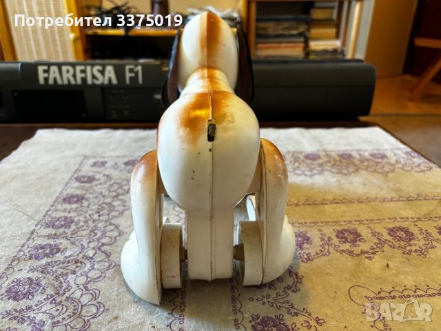 Стара играчка куче, снимка 5 - Други ценни предмети - 46723466