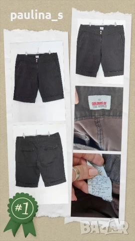 Пет различни броя / Маркови дънкови бермуди , снимка 11 - Къси панталони и бермуди - 50962472