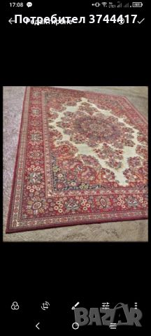 Продавам нов Голям красив Персийски килим 100% вълна, добре съхраняван, снимка 2 - Килими - 46293949