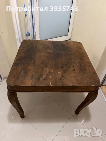 Барокова маса старинна, снимка 2 - Маси - 51642948