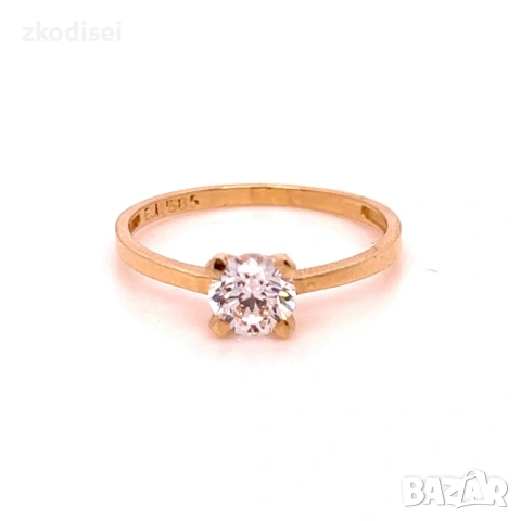 Златен дамски пръстен 1,72гр. размер:57 14кр. проба:585 модел:36939-5