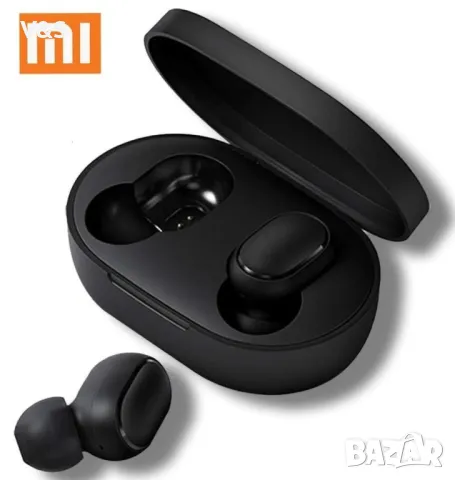  Слушалки Xiaomi Redmi AirDots Bluetooth 5.0 Безжични Слушалки с Микрофон и Powerbank, снимка 1 - Bluetooth слушалки - 47692039