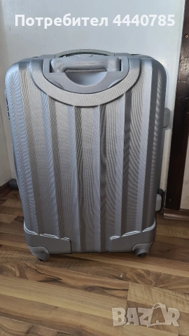 Куфар в сребристо , снимка 7 - Куфари - 53063746