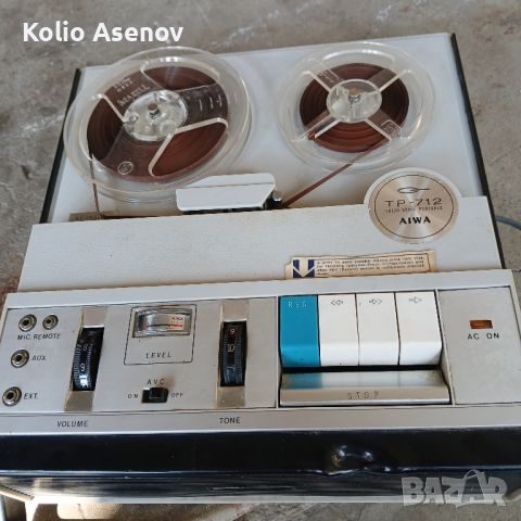 Ролков магнетофон AIWA TP-712, снимка 3 - Радиокасетофони, транзистори - 46746633