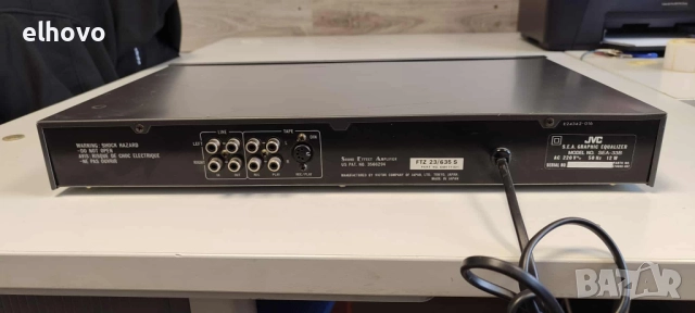 Еквалайзер JVC SEA-33B, снимка 6 - Ресийвъри, усилватели, смесителни пултове - 51877669