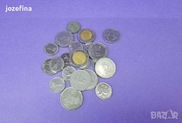 Продавам 65 израелски шекела на монети
