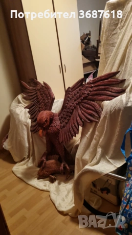 дървена пластика, снимка 2 - Статуетки - 54035386