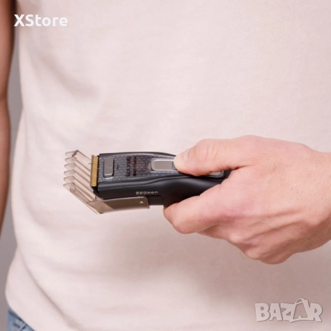 Машинка за подстригване Taurus Nixus Titanium с титаниеви ножчета и 7 нива на дължина, снимка 8 - Машинки за подстригване - 52508095