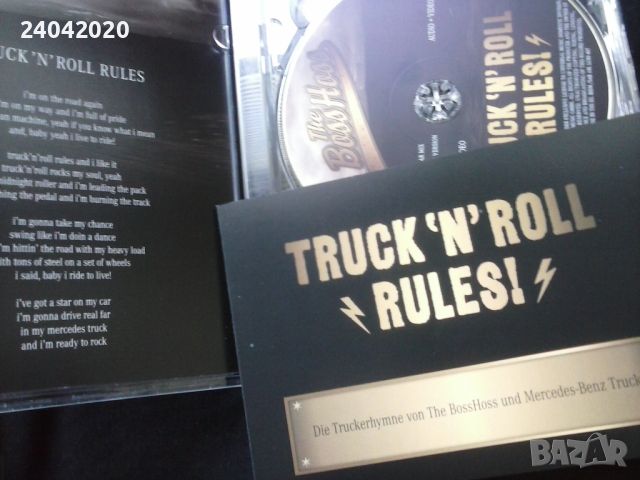 Mercedes Benz presents The BossHoss – Truck 'n' Roll Rules оригинален диск, снимка 2 - CD дискове - 45707921