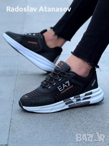 Мъжки EA7-Emporio Armani цвят: черно-бял. КОД 6767 