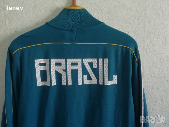 Brazil Nike N98 оригинално мъжко горнище Бразилия L, снимка 3 - Спортни дрехи, екипи - 53018162