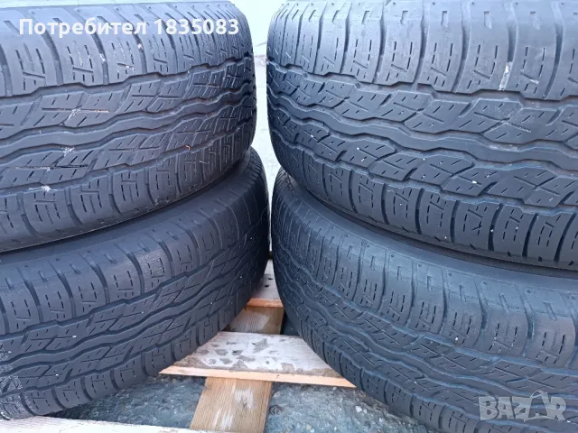 Лети джанти 18ки 5х114.3 Toyota + гуми 235/55/18 Bridgestone, снимка 10 - Гуми и джанти - 48839384