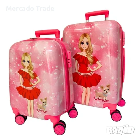 Комплект детски куфари Mercado Trade, 31800, Различни модели, 16" и 20", снимка 8 - Куфари - 54272638