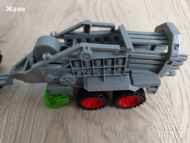 Играчка трактор с ремарке , снимка 5 - Коли, камиони, мотори, писти - 51549670