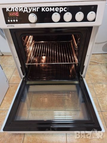 Готварска печка с керамичен плот PRIVILEG шир 60см. , снимка 6 - Печки, фурни - 45566646