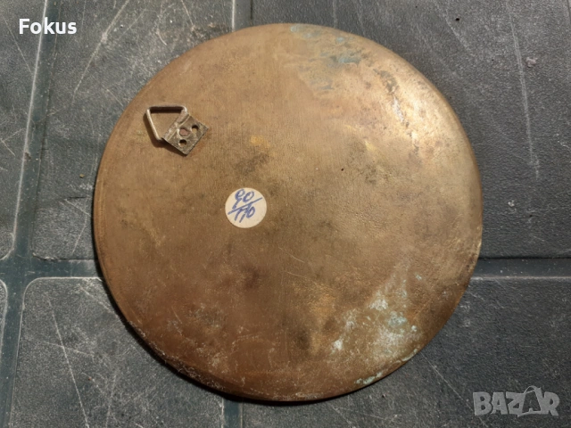 Чиния - малка бронзова чинийка с клетъчен емайл, снимка 3 - Антикварни и старинни предмети - 53281459