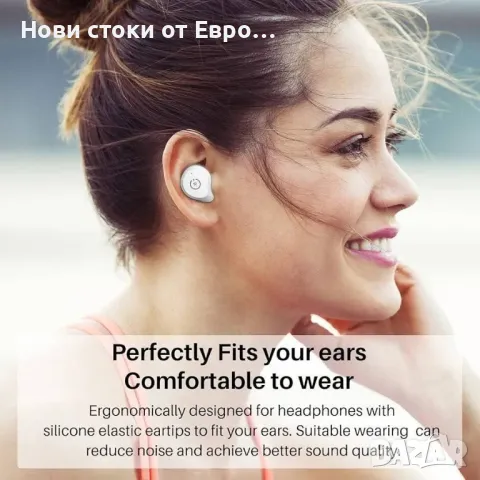 TOZO NC9 Hybrid Active Noise Canceling True Wireless Earbuds, IPX6 водоустойчиви Bluetooth 5.0, снимка 3 - Безжични слушалки - 49845742