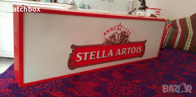 Светеща рекламна табела Stella Artois , снимка 6 - Колекции - 47902700