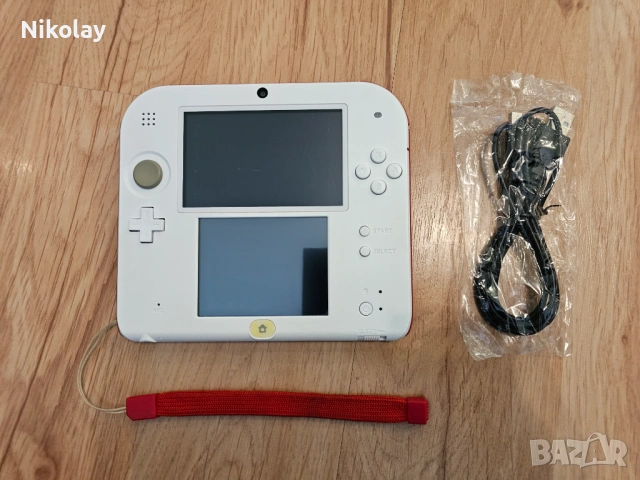 Nintendo 2DS, хакната, 32GB, + 30 Игри