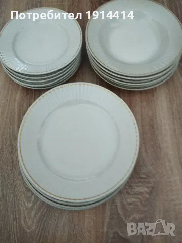 Порцеланови чинии различни размери, снимка 4 - Чинии - 49754524