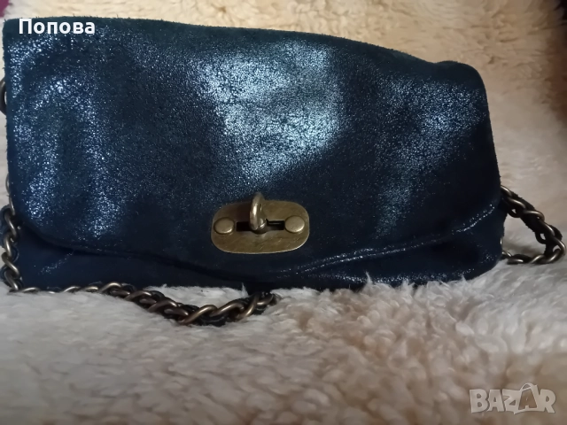 Уникална италианска чанта естествена кожа , снимка 9 - Чанти - 52195136