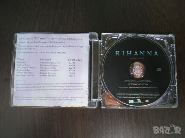 Rihanna ‎– Good Girl Gone Bad 2007 CD, Album, снимка 2 - CD дискове - 46526309