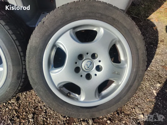 Джанти LEXUS/TOYOTA с зимни гуми  205/55 R16 Continental, снимка 4 - Гуми и джанти - 47755934