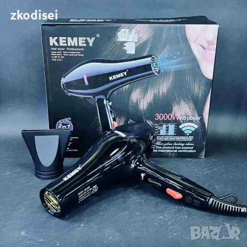 Сешоар KEMEY KM-3327