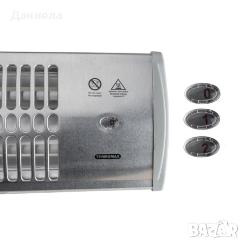 Кварцова печка Termomax TR12Q, 1200W, стенна, снимка 7 - Отоплителни печки - 51851584