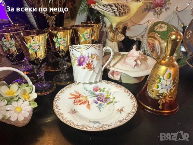 Dresden Silesia Germany от бранда “Porzellanfabrik Hermann Ohme” Код P2132 , снимка 3 - Антикварни и старинни предмети - 54159468