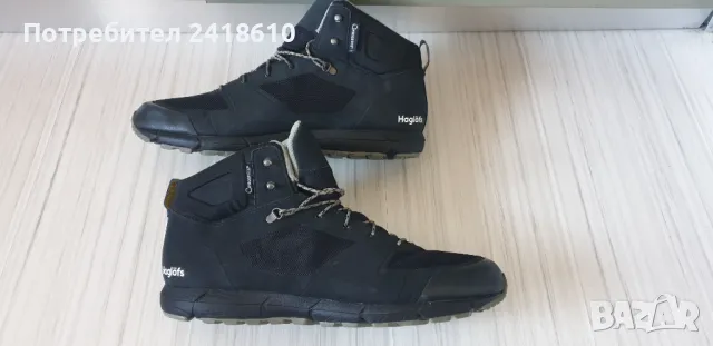 Haglofs L.I.M Mid Proof Eco UK 10.5 US 11 Mens Sizе 45 1/3/28.8см ОРИГИНАЛ! Мъжки обувки!, снимка 12 - Спортни обувки - 49214233