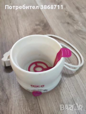 Нагревател за бебешки шишета или бебешки пюрета , снимка 3 - Прибори, съдове, шишета и биберони - 51512643