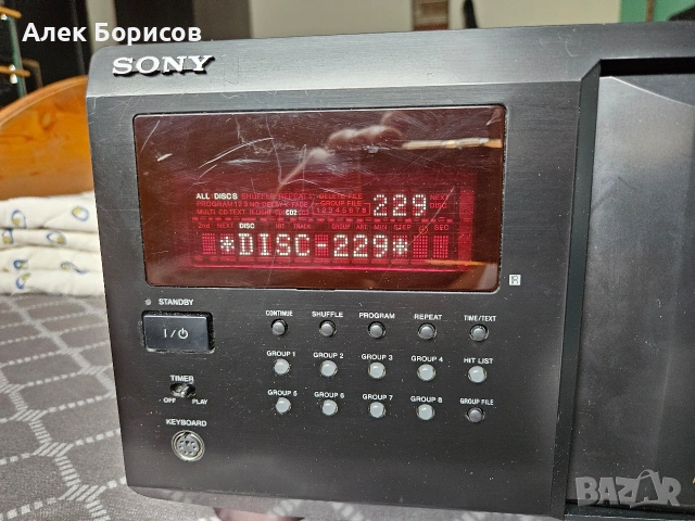 Compact disc player Sony CDP-CX355, снимка 4 - Аудиосистеми - 53092611
